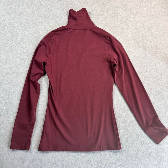 Pikeur Womens Equestrian Polo Neck Base Layer Burgundy Size Small - Picture 7 of 9